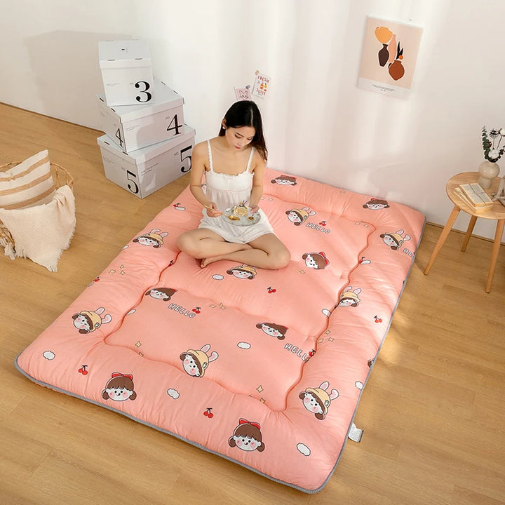 Futon Confortable rose