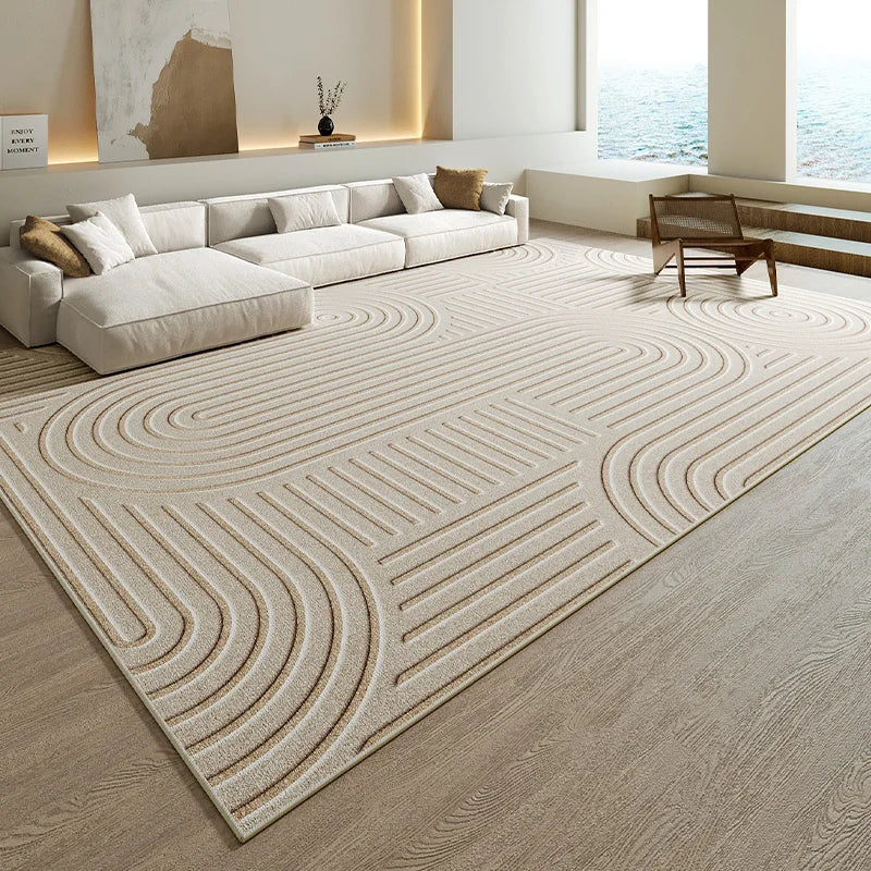 Tapis de salon japonais en relief