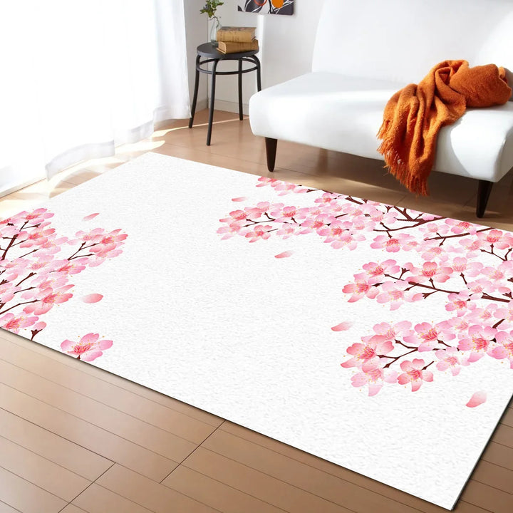 Tapis de salon Japonais Fleur de cerisier
