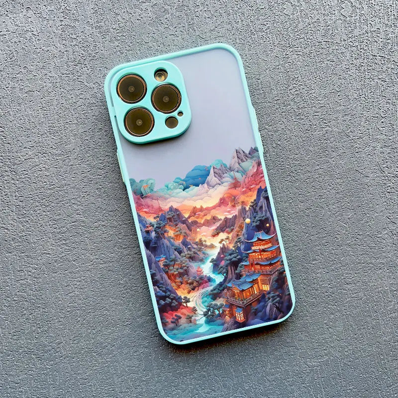 Coque de téléphone japonaise zen nature