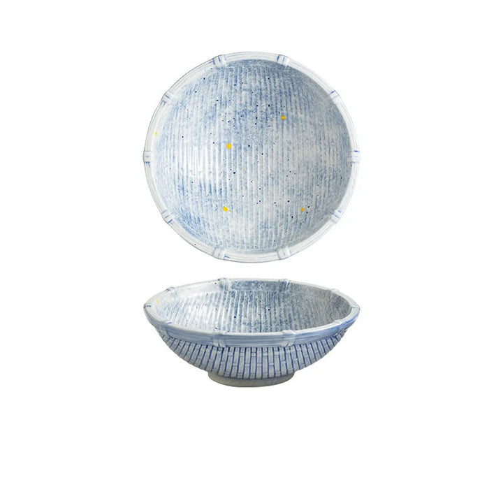 Bol Japonais Céramique Stylé Bleu Ciel
