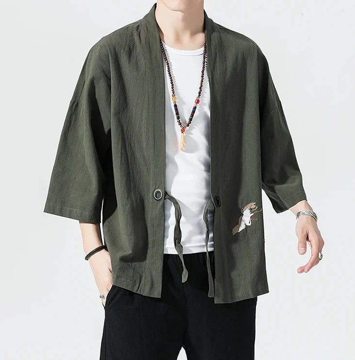 Cardigan Kimono Homme été