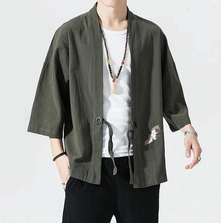 Cardigan Kimono Homme été