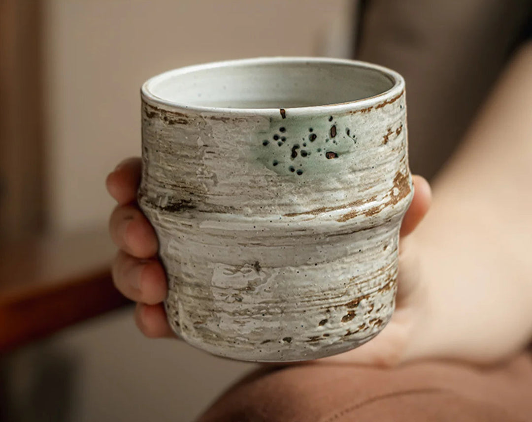 Tasse japonaise à café rétro
