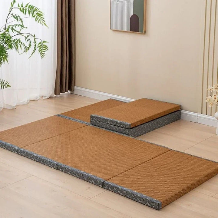 Tatami en Rotin Portable Sol