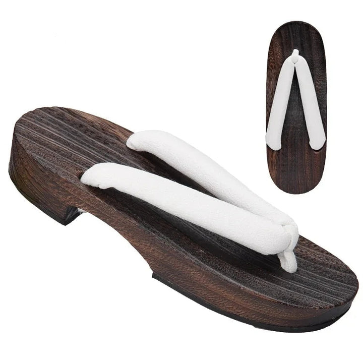Geta Japonais D’été Femme Blanche