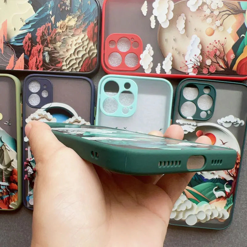 Japanese iPhone art design phone case