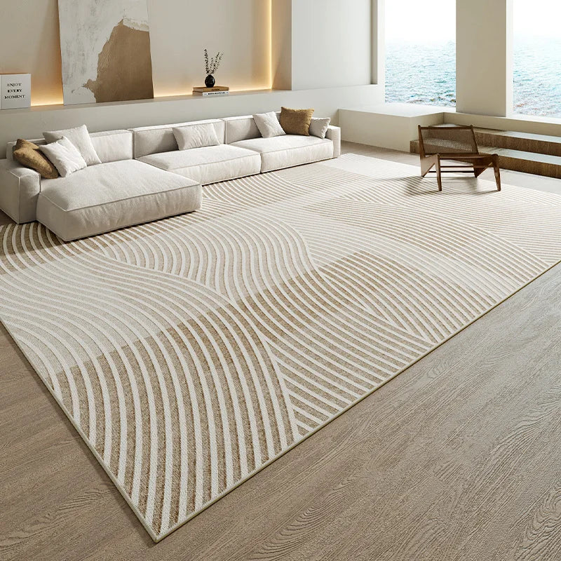 Tapis de salon japonais en relief