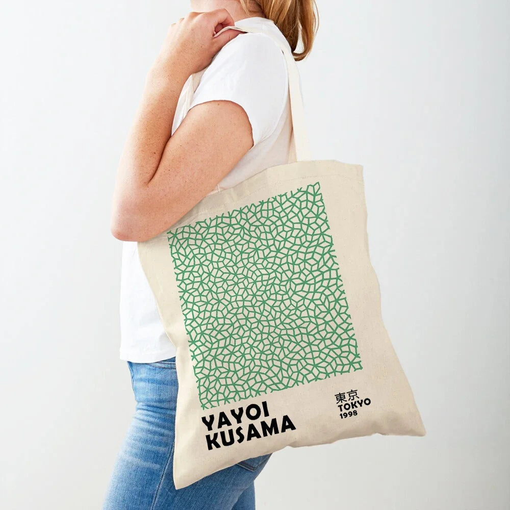 Tote Bag Japonais vert