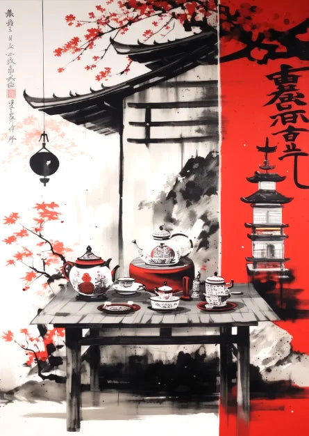 Affiche Japonaise pour Cuisine et Restaurant