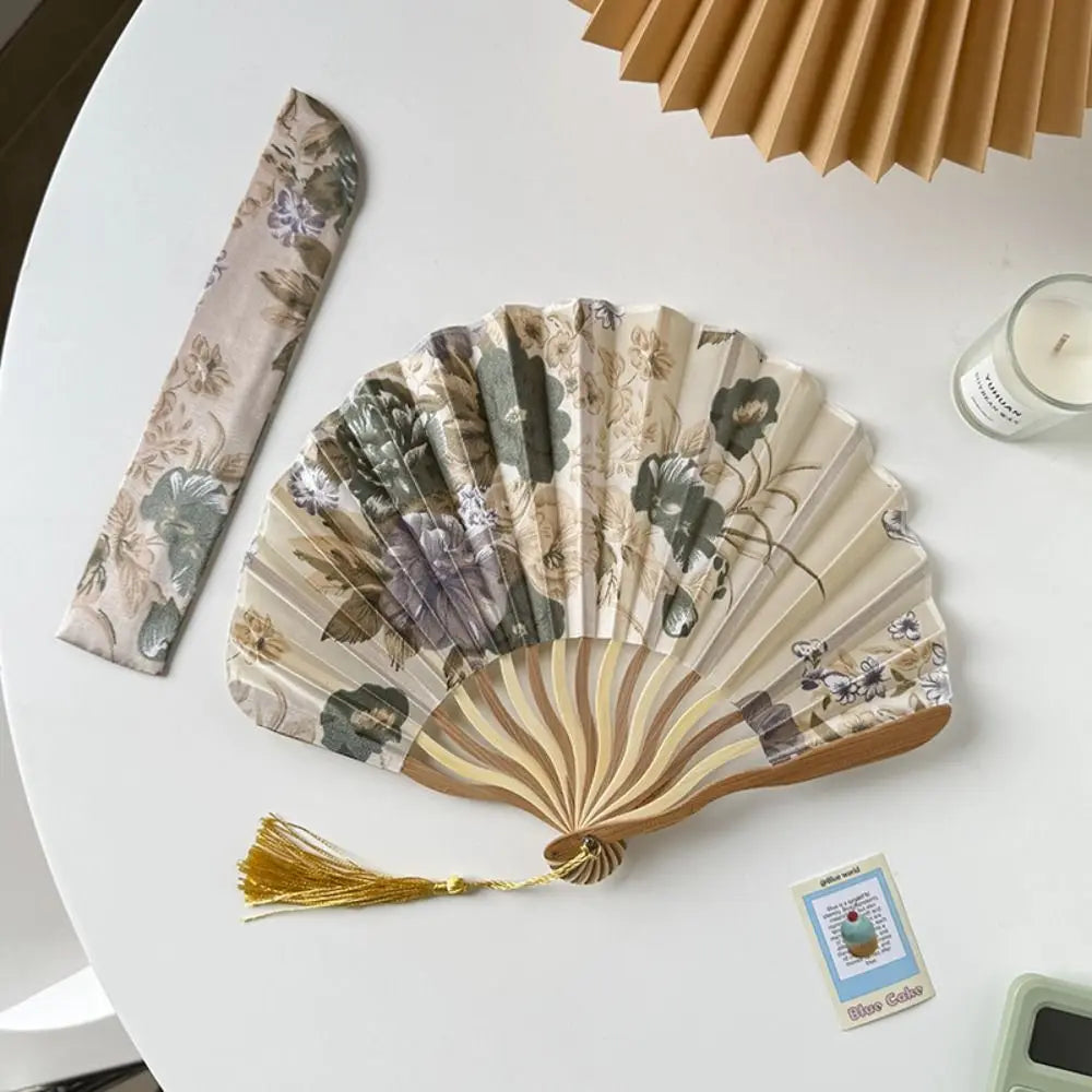 Éventail Japonais Coquillage