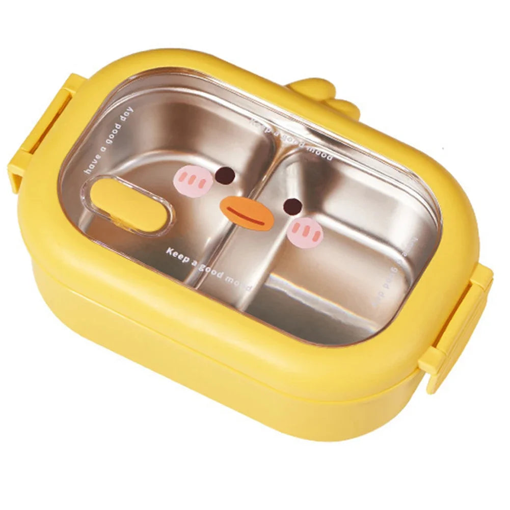 Boite Bento Mignonne Jaune