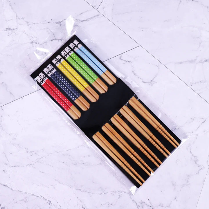 Japanese sushi bamboo chopsticks box