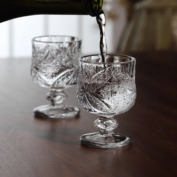 Verre à Pied Japonais Vintage