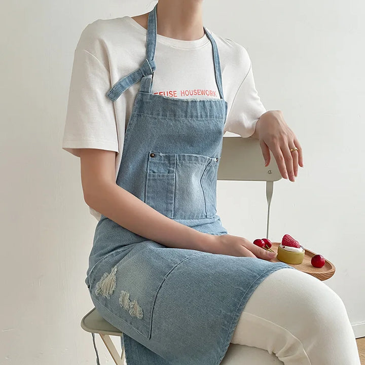 Tablier Japonais Jean Pratique