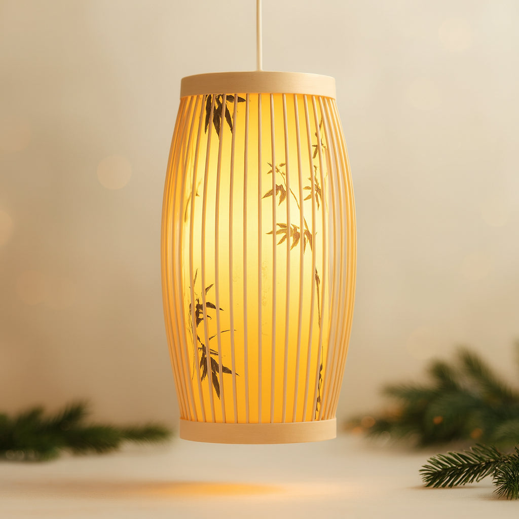Suspension Japonaise Bambou