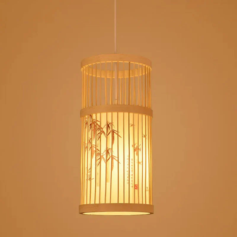 Suspension Japonaise Bambou Design