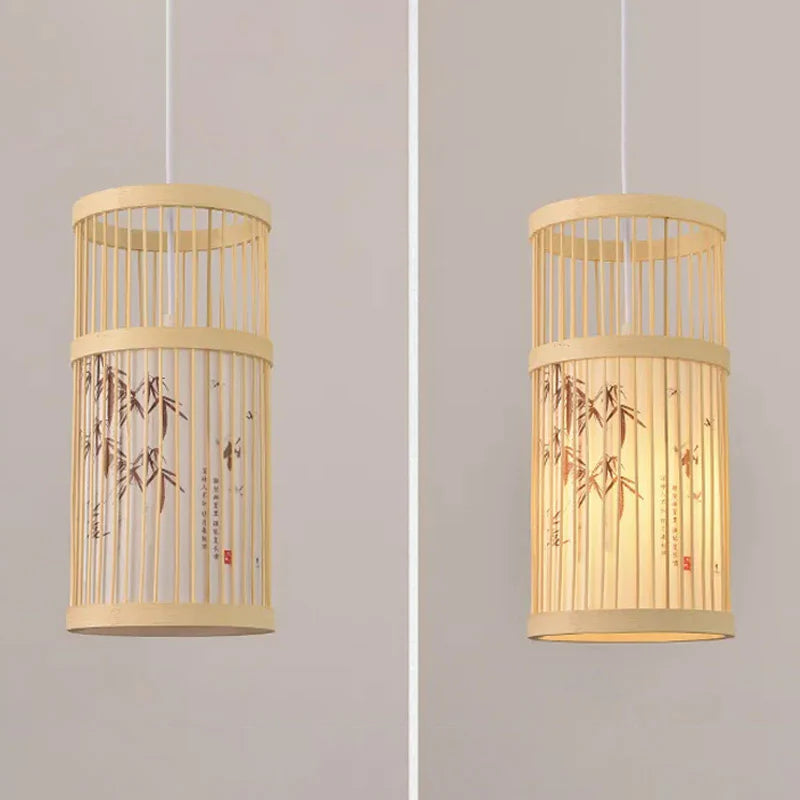 Suspension Japonaise Bambou Design chic