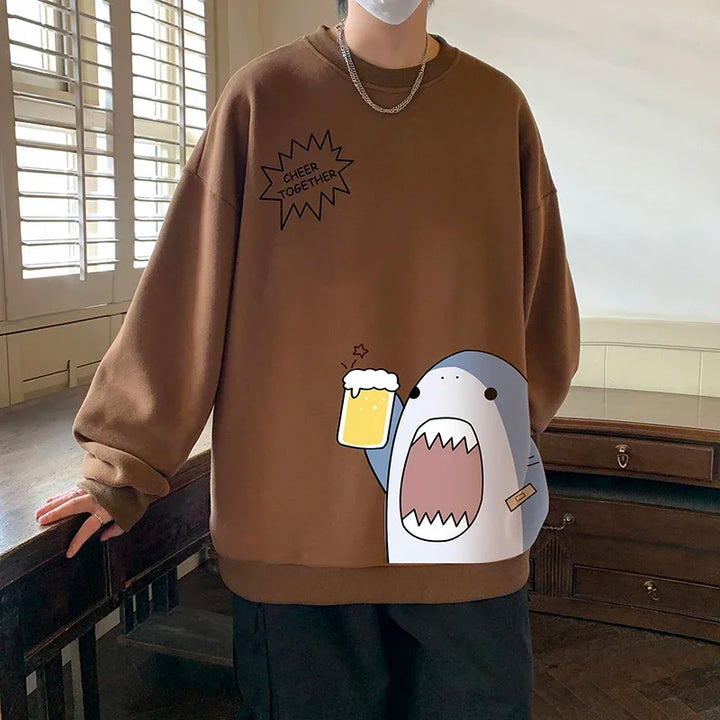 Sweat Japonais sans Capuche stylé