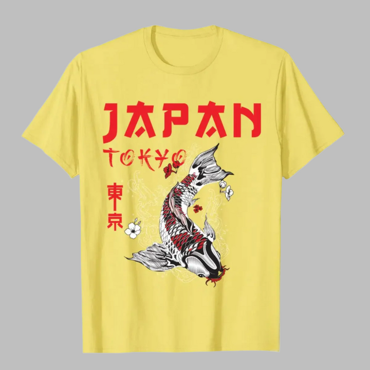 T-shirt Japan Tokyo Carpe Jaune