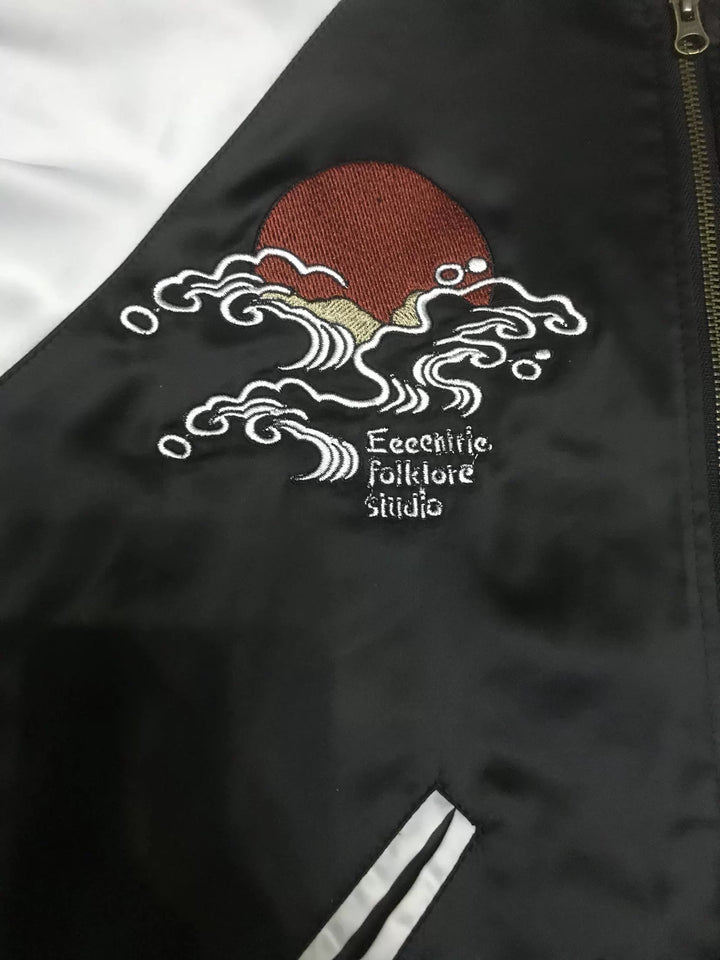 Bomber Style Japonais Traditionnel