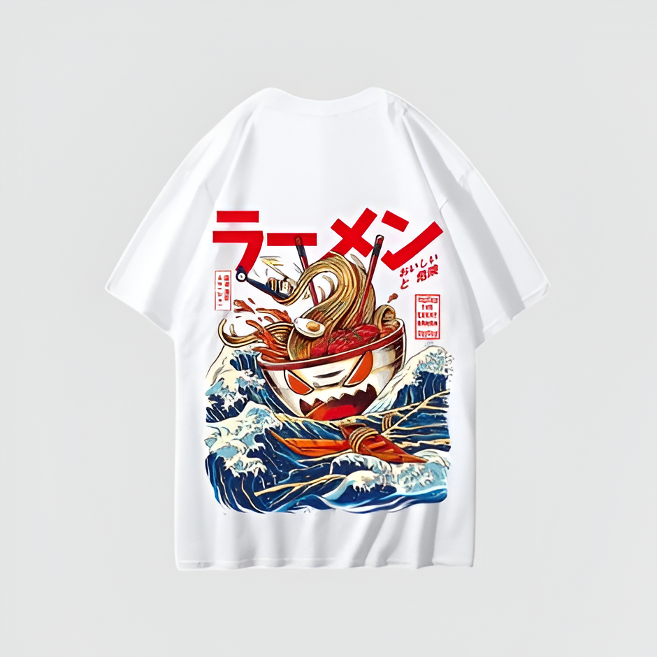 T-shirt Imprimé Japonais