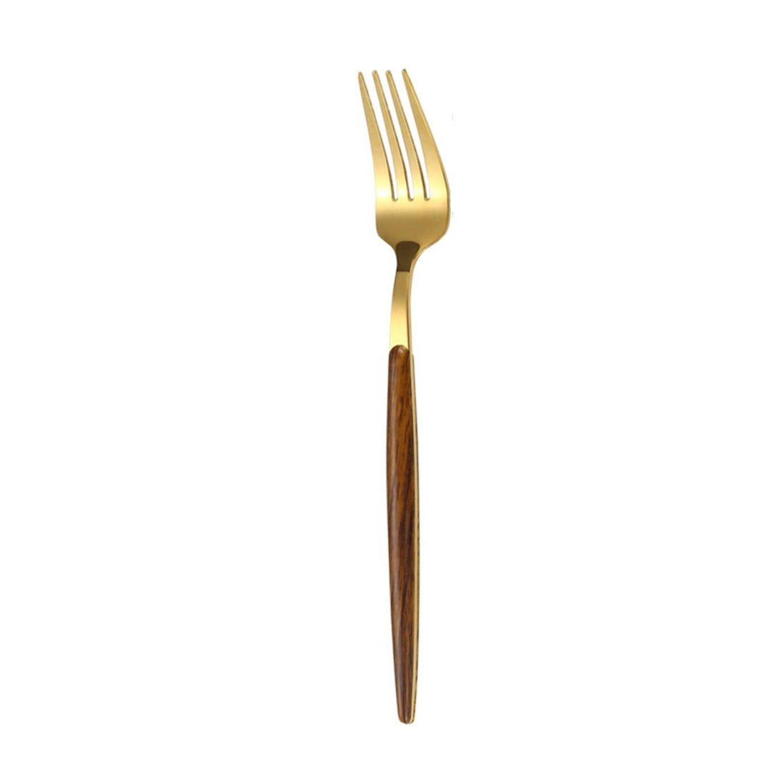 Couvert Bois et Inox Fourchette