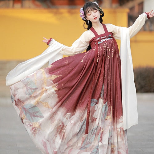 Robe de Mariée Japonaise Traditionnelle rouge