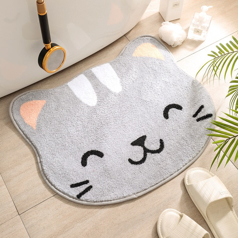 Tapis de Bain Chat Mignon