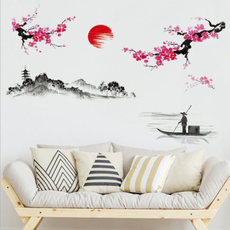 Stickers Arbre Japonais Traditionnel
