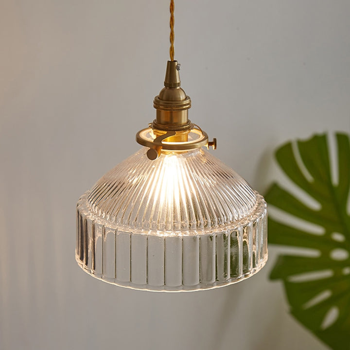 Lampe Suspendue en Verre japonaise