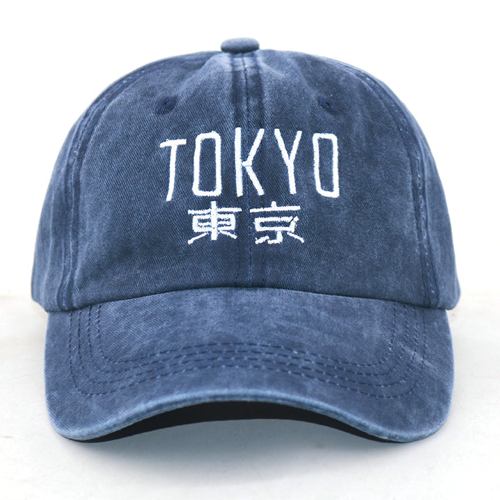 Casquette en Japonais Bleu Marine