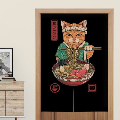 Rideau de Porte Chat