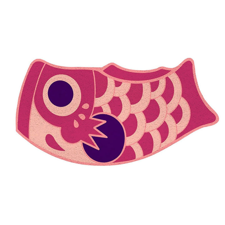 Tapis Japonais Koi Rose