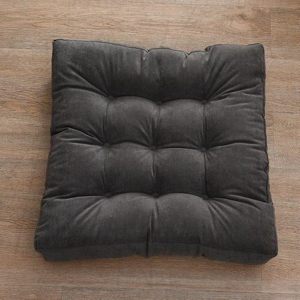 Zabuton Coussin Japonais Gris foncé
