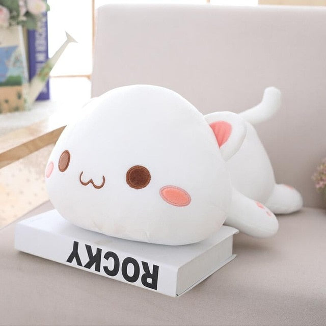 Coussin Kawaii Blanc