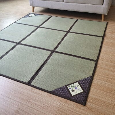 Tapis Tatami Japonais Marron