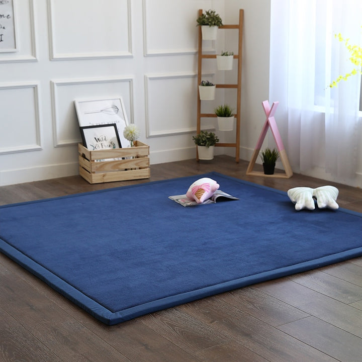Tapis Salon Japonais Bleu Marine