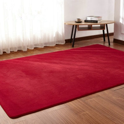 Tapis Style Japonais Rouge