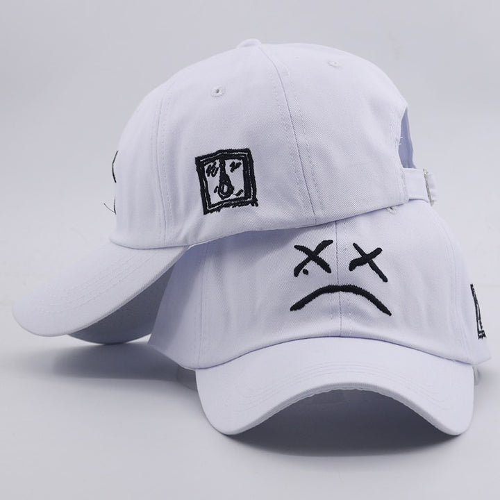 Casquette Streetwear Homme Blanc