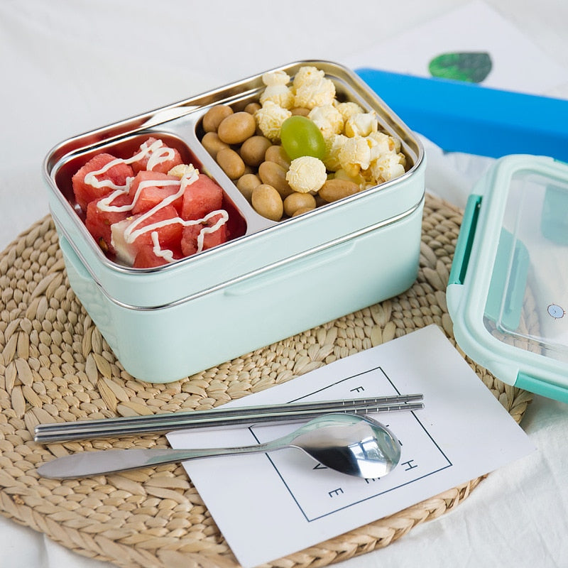 Bento Japonais Kawaii Inox