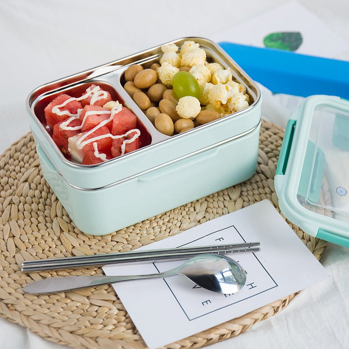 Bento Japonais Kawaii Inox