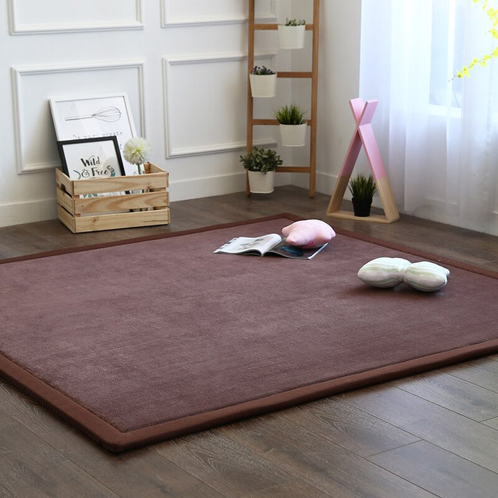 Tapis Salon Japonais Marron