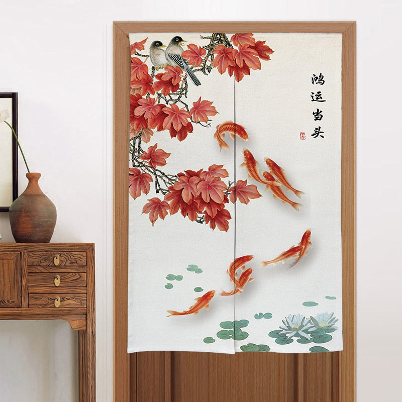 Rideau Japonais Porte