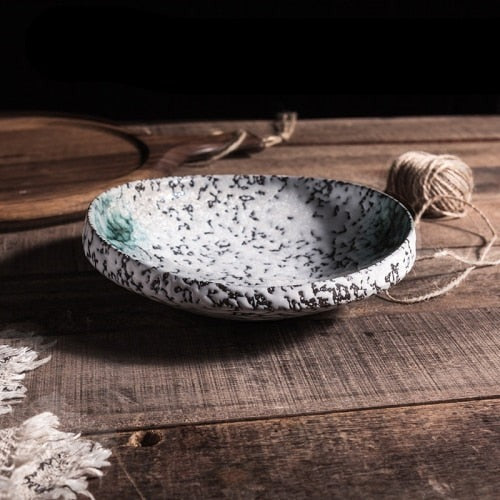 Assiette Creuse Japonaise Blanche