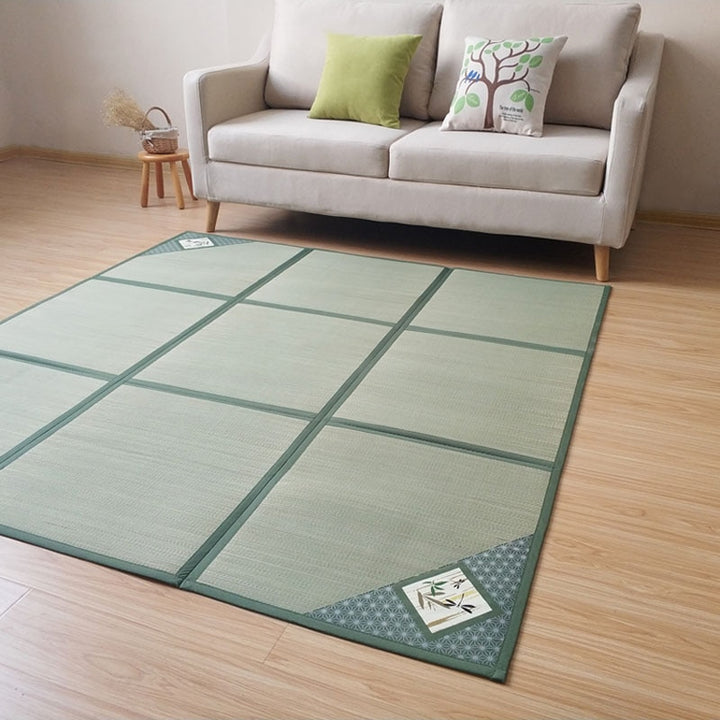 Tapis Tatami Japonais Vert