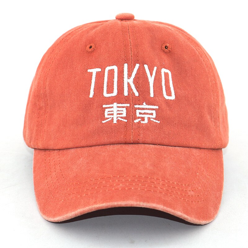 Casquette en Japonais Orange