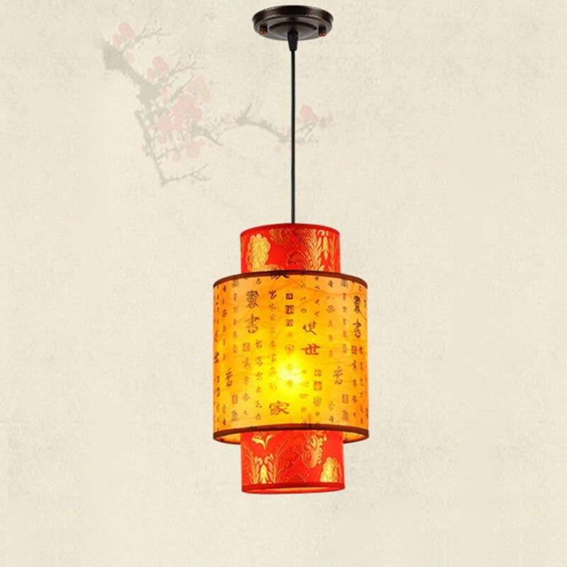 Lampe Japonaise Rouge