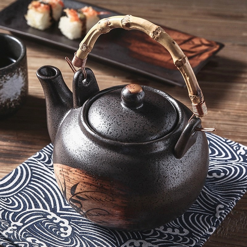 Théière japonaise en céramique « Tamashiro »
