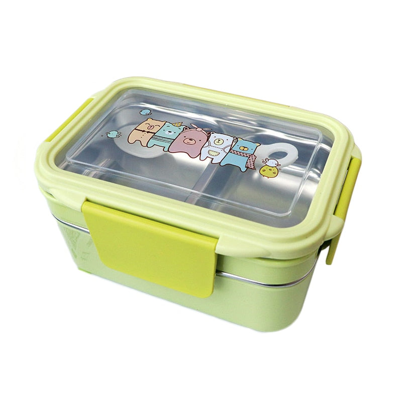 Bento Japonais Kawaii Vert